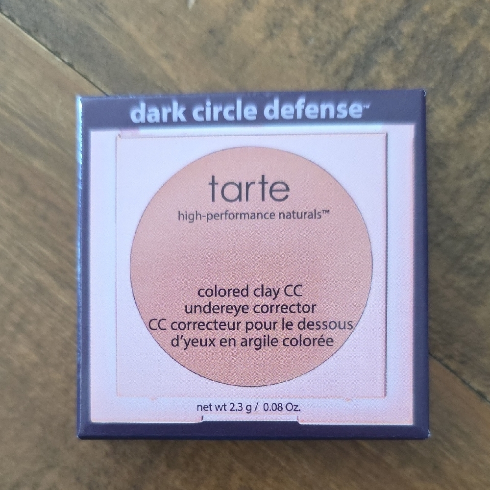 NEW!  Tarte Dark Circle Defense Corrector Medium-Tan Peach